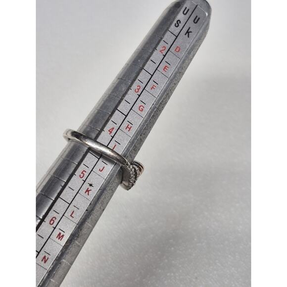 sterling silver seashell ring Size 5 - Picture 5 of 5